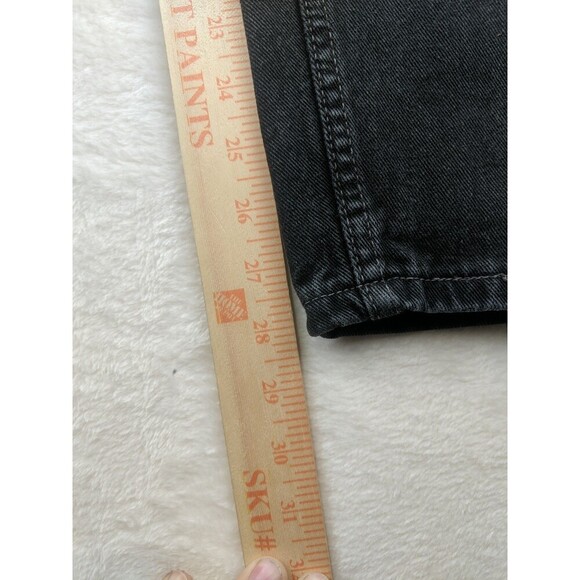 Vintage Black Levis 550 Relaxed Fit Tapered Leg Jeans Womens Sz 16 W M - Picture 5 of 11